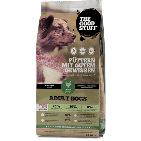 The Goodstuff TGS10006 Hunde-Trockenfutter 2,5 kg Adult Huhn