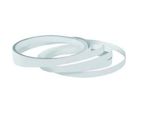 FOLIATEC Pin Striping Rim Design Dekorative Bänder 2,15 m Weiß