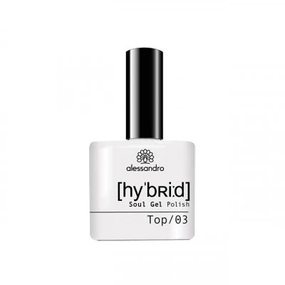 alessandro Hybrid Top Coat Nagel-Überlack Transparent