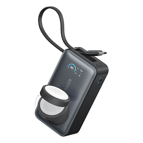 Anker MagGo 10000 mAh Kabelloses Aufladen Schwarz