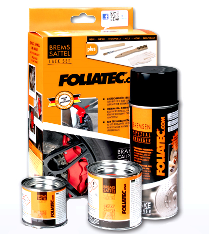 FOLIATEC Brake Caliper Lacquer Set Emaillelackierung
