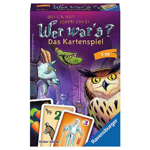 Ravensburger Wer war's? Kartenspiel