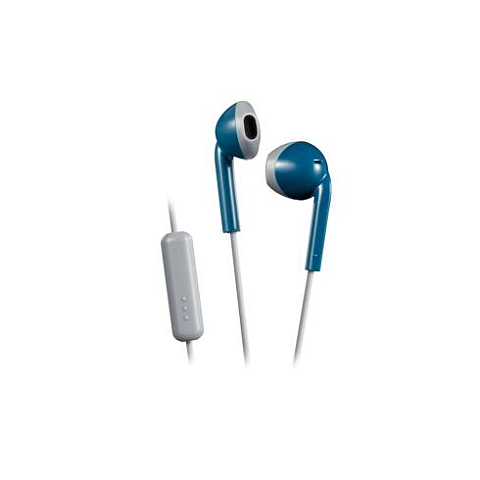 JVC HA-F19M-AH Kopfhörer Kabelgebunden im Ohr Anrufe/Musik Blau, Grau