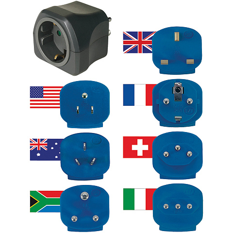 Brennenstuhl Weltreisestecker geerdet