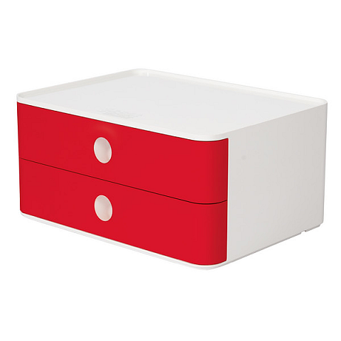 HAN 1120-17 Schubladenordnungssystem Acrylnitril-Butadien-Styrol (ABS) Rot, Weiß