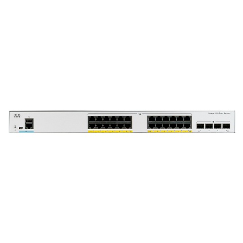 Cisco Catalyst C1000-24P-4G-L Netzwerk-Switch Managed L2 Gigabit Ethernet (10/100/1000) Power over Ethernet (PoE) Grau