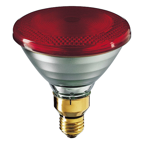 Philips PAR38 IR 175W E27 240V Red 1CT/12