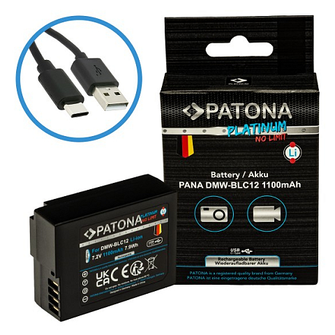 PATONA 1402 Kamera-/Camcorder-Akku Lithium-Ion (Li-Ion) 1100 mAh