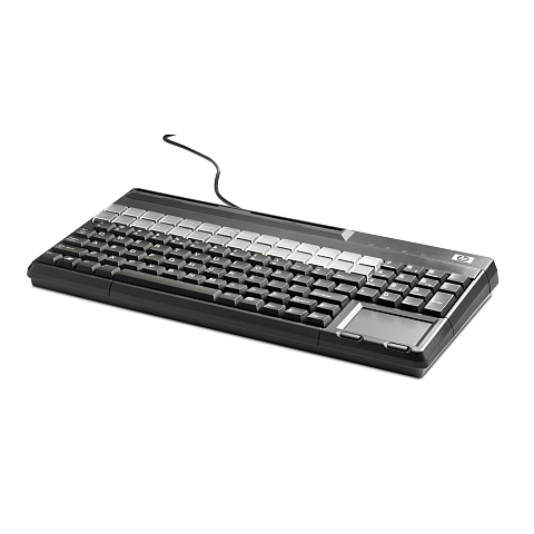 HP POS USB-Tastatur mit Magnetstreifen-Lesegerät