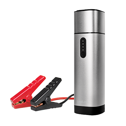 LogiLink PA0266 Powerbank Lithium Polymer (LiPo) 10000 mAh Metallisch