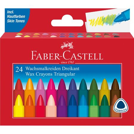 Faber-Castell 120024 Wachsmalstift 24 Stück(e)