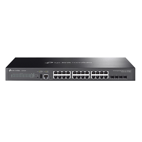 TP-Link Omada SG5428X Netzwerk-Switch Managed L3 Gigabit Ethernet (10/100/1000) Schwarz