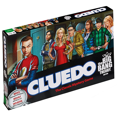 Winning Moves CLUEDO - The Big Bang Theory (Deutsch) Brettspiel Abzug