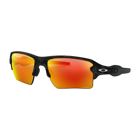 Oakley Flak 2.0 XL Black Camo Sonnenbrille Kette