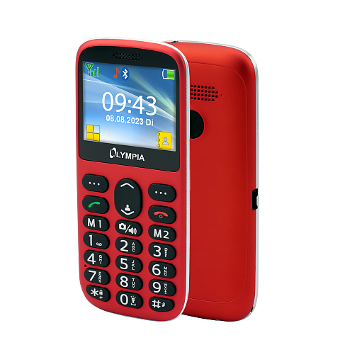 Olympia Sun 5,87 cm (2.31") 77,4 g Rot Kamera-Handy