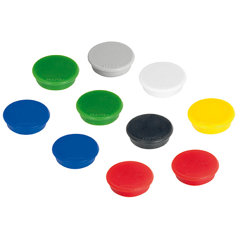 Franken HM38 99 Kühlschrankmagnet Gemischte Farben 10 Stück(e)
