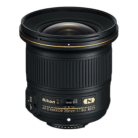 Nikon AF-S NIKKOR 20mm f/1.8G ED SLR Ultraweitwinkelobjektiv Schwarz