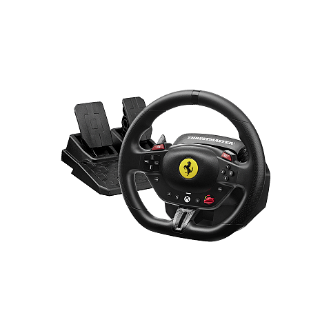 Thrustmaster T98 Ferrari 296 GTS Schwarz USB Lenkrad + Pedale Analog / Digital PC, Xbox One, Xbox Series S, Xbox Series X