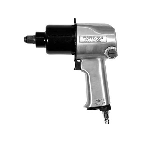 Yato YT-09525 Schraubendreher 1/2" 7000 RPM 850 Nm Schwarz, Edelstahl