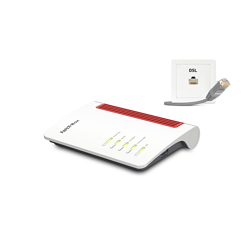 Box FRITZ! 7510 WLAN-Router Gigabit Ethernet Einzelband (2,4GHz) Weiß