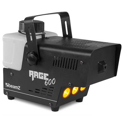 BeamZ Rage 600LED Rauchmaschine 0,5 l 600 W Schwarz, Weiß