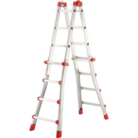 Hailo 7516-151 Leiter Klappleiter Aluminium