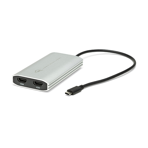 OWC CADPDL2HDMI USB-Grafikadapter 3840 x 2160 Pixel Silber
