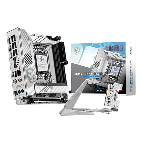 MSI MPG Z890I EDGE TI WIFI Motherboard Intel Z890 LGA 1851 (Socket V1) mini ITX