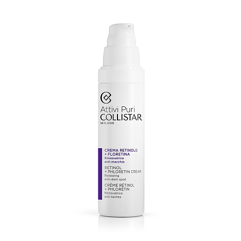 Collistar Attivi Puri Crema Retinolo + Floretina Nachtcreme Gesicht, Hals/Nacken 50 ml