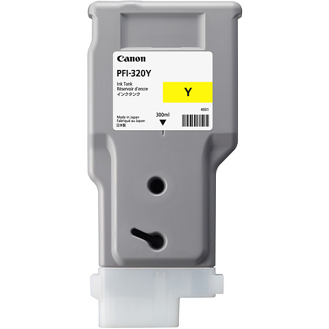 Canon PFI-320Y Druckerpatrone 1 Stück(e) Original Gelb