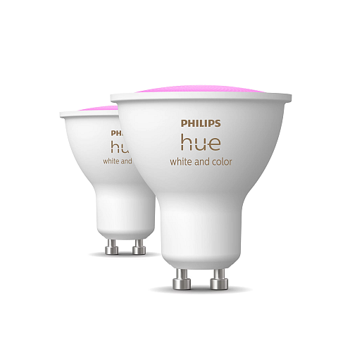 Philips Hue White and Color ambiance GU10 – Smarter Spot – (Doppelpack)