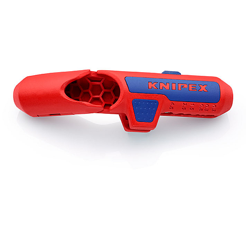 Knipex ErgoStrip Abisolierzange Blau, Rot