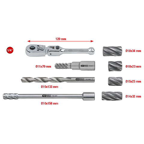 KS Tools 150.2410 Handreibahle