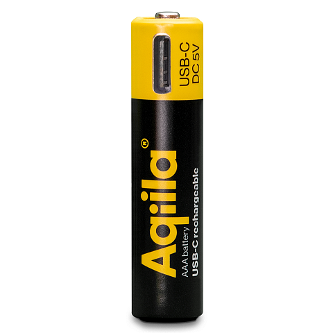Aqiila 406094 Haushaltsbatterie Wiederaufladbarer Akku AAA Lithium-Ion (Li-Ion)