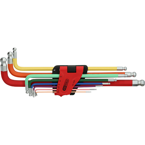 KS Tools 151.3222 Sechskantschlüssel 9 Stück(e)