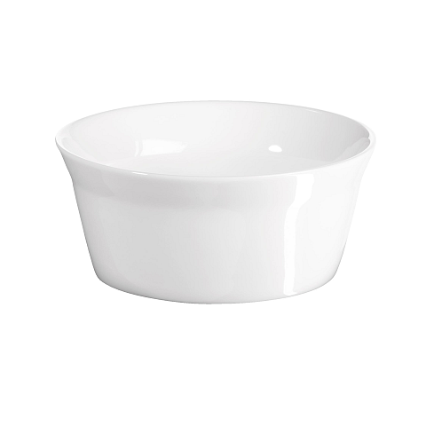 Asa Auflaufform für Soufflé 4,5cm Ø10,5cm weiß