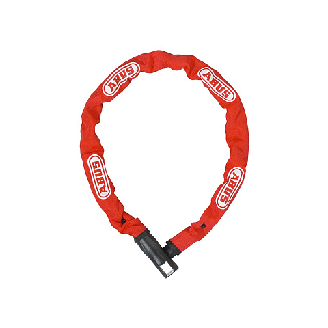 ABUS 5010735 Fahrradschloss Schwarz, Rot 508 mm Kettenschloss