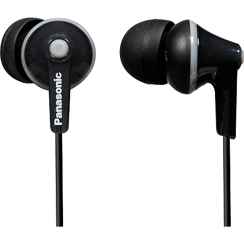 Panasonic RP-HJE125E-K Kopfhörer & Headset Kabelgebunden im Ohr Musik Schwarz