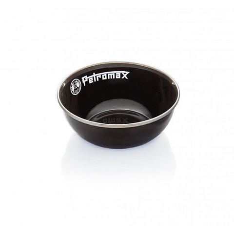 Petromax PX-BOWL-S Speiseschüssel Schüssel-Set 0,6 l Rund Emaillierter Stahl, Glas Schwarz 2 Stück(e)