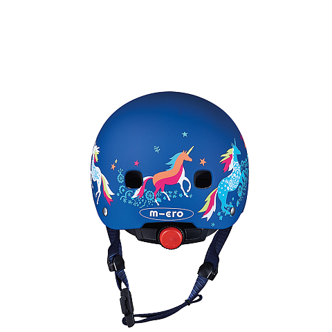 Micro Mobility Micro PC Helm Unicorn Blau
