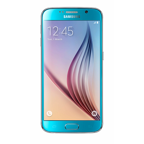 Samsung Galaxy S6 SM-G920F 12,9 cm (5.1") Single SIM Android 5.0 4G Mikro-USB 3 GB 64 GB 2550 mAh Blau