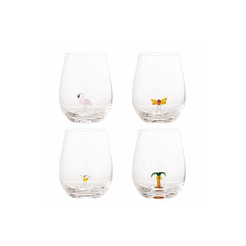 Bloomingville 82061805 Wasserglas Transparent 4 Stück(e) 560 ml