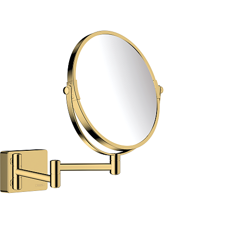 Hansgrohe 41791990 Wandspiegel Rund Gold