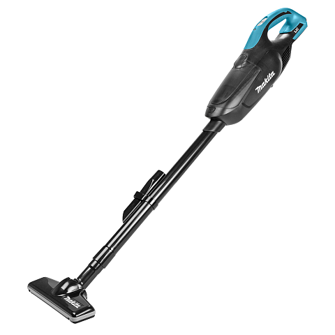 Makita DCL182ZB Stabstaubsauger/Elektrischer Besen 2-in-1-Stabstaubsauger Akku Trocken Staubbeutel Schwarz, Türkis