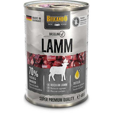 Belcando 512405 Hunde-Dosenfutter Lamm Adult 400 g