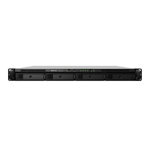Synology RackStation RS1619XS+ NAS & Speicherserver Rack (1U) Intel® Xeon® D D-1527 8 GB DDR4 0 TB DiskStation Manager Schwarz