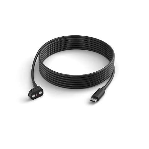 Philips Hue Secure Camera USB-C Kabel, 3 m, schwarz
