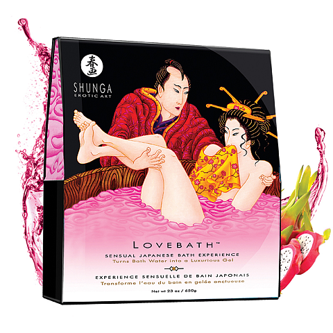 SHUNGA Lovebath Dragon Fruit Aromaessenz Ätherisches Gel Drachenfrucht Bad