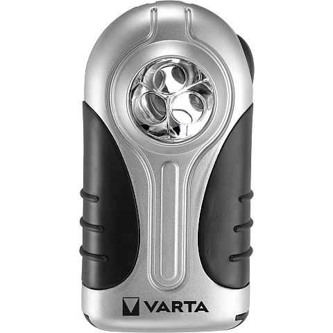 Varta 16647 Schwarz, Silber Taschenlampe LED