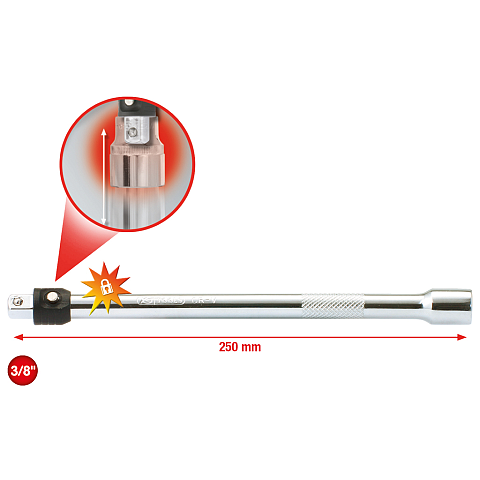 KS Tools 919.3806 Schraubenschlüsseladapter/-erweiterung 1 Stück(e) Verlängerungsstange